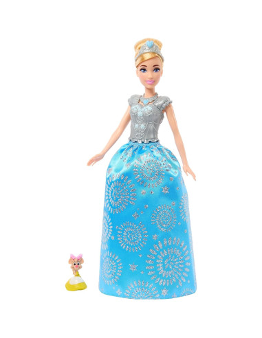 Muñeca de Moda Cenicienta Mattel con 12 Accesorios Sorpresa