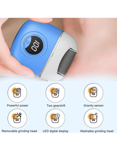 Removedor de Callos Eléctrico Latonyar 2024 USB Recargable