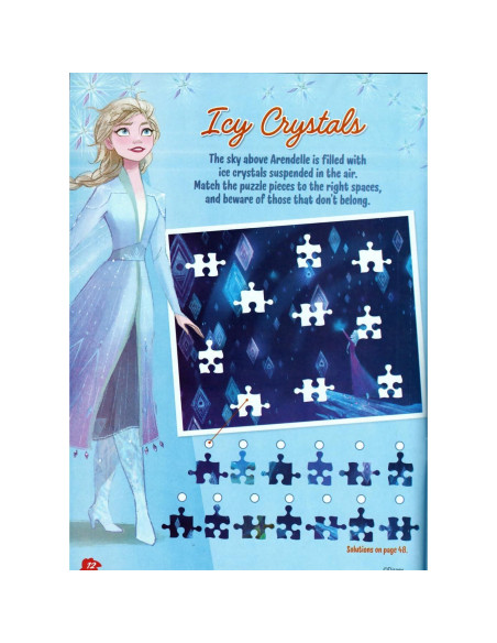 Libro para Colorear Disney Frozen + Set de Actividades y Stickers
