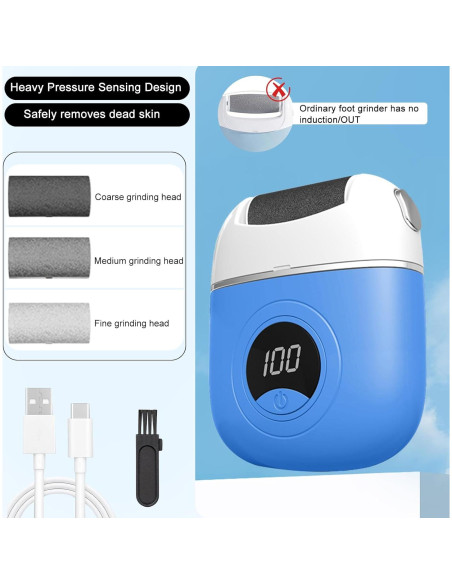 Removedor de Callos Eléctrico Latonyar 2024 USB Recargable