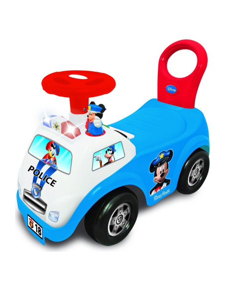 Coche de Policía Interactivo Mickey Kiddieland 50.8x25.1cm