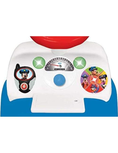Coche de Policía Interactivo Mickey Kiddieland 50.8x25.1cm