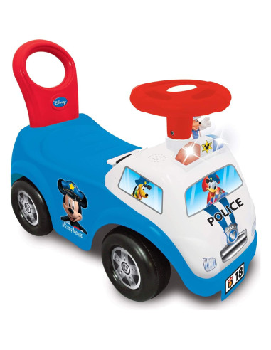 Coche de Policía Interactivo Mickey Kiddieland 50.8x25.1cm