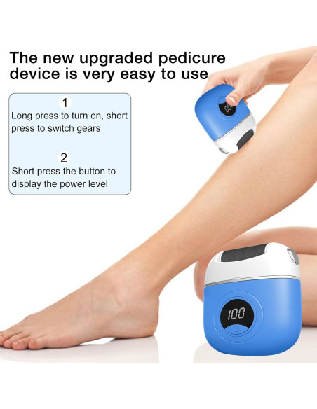 Removedor de Callos Eléctrico Latonyar 2024 USB Recargable