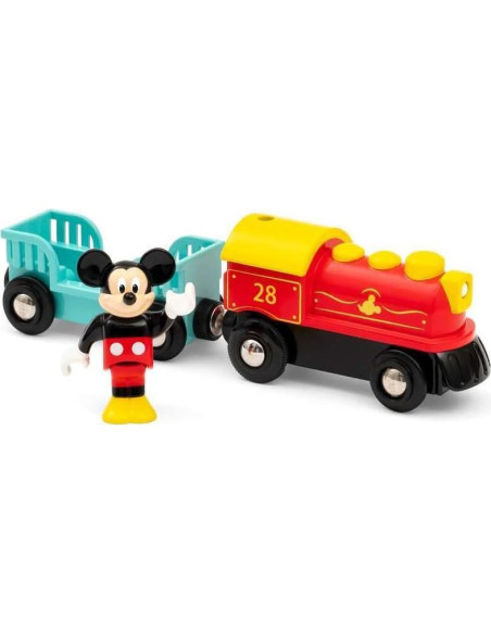 Tren a Batería Disney Mickey Mouse Brio 32265 - Juguete Educativo