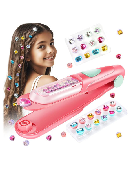 Kit de Sello de Gemas para Cabello Kidzkube - 24 Gemas
