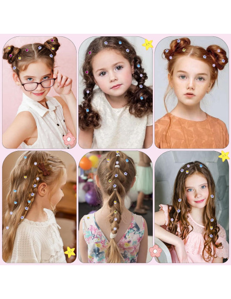 Kit de Sello de Gemas para Cabello Kidzkube - 24 Gemas