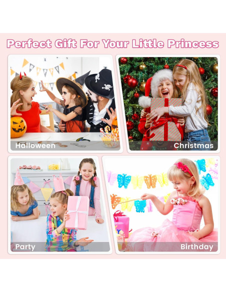 Kit de Sello de Gemas para Cabello Kidzkube - 24 Gemas