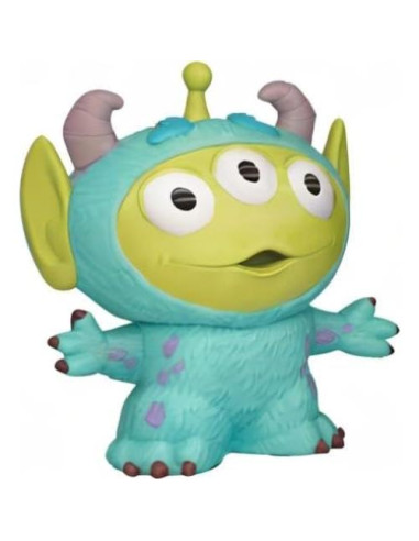 Banco de PVC Toy Story Alien Sulley 20.3 cm Multicolor