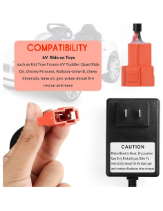 Cargador de Batería LotFancy 6V para Juguetes Eléctricos 2