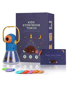 Proyector de Cuentos Matteobenni Amarillo para Niños 3-12 Años