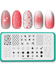 Kit de Estampado de Uñas Maniology All Stars - Galaxia Celestial 2