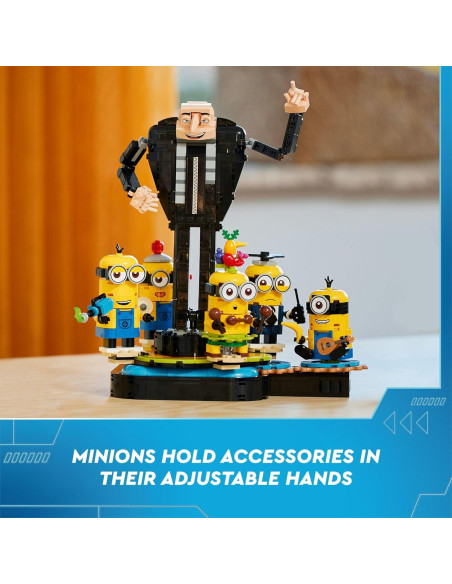 LEGO Mi Villano Favorito 4 Figura de Gru y Minions 839 Piezas
