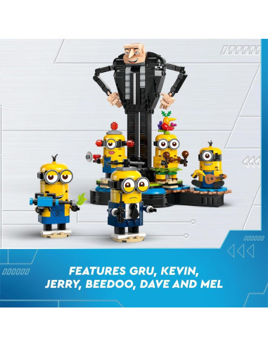LEGO Mi Villano Favorito 4 Figura de Gru y Minions 839 Piezas