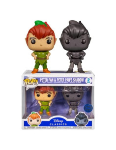 Figuras Pop! Vinyl Disney Peter Pan - Paquete 2 Figuras 9 cm