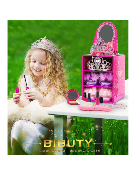 Kit de Maquillaje para Niñas BIBUTY - 14 Piezas y Accesorios