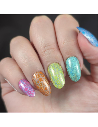 Kit de Estampado de Uñas Maniology All Stars - Galaxia Celestial