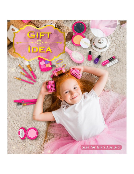 Kit de Maquillaje para Niñas BIBUTY - 14 Piezas y Accesorios