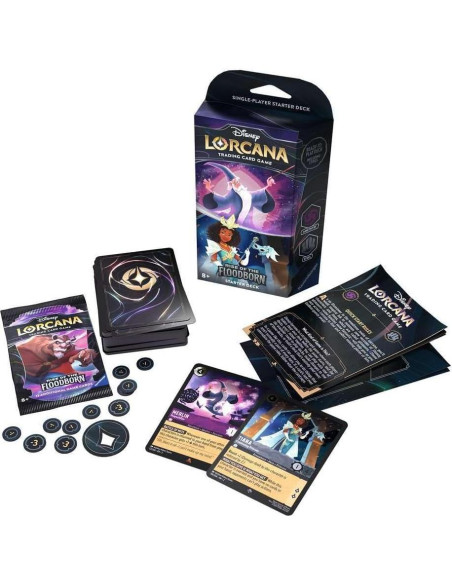Juego de Cartas Disney Lorcana Ravensburger - Ascenso de Los Inundados