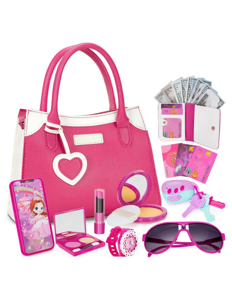Bolso de Juguete Officygnet para Niña Rosa 22.6x17x7.6cm