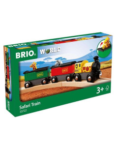 Tren Safari BRIO Mundo 33722 - Juego Interactivo para Niños 3+