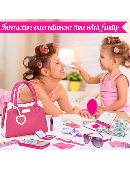 Bolso de Juguete Officygnet para Niña Rosa 22.6x17x7.6cm