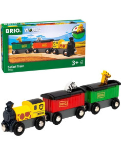 Tren Safari BRIO Mundo 33722 - Juego Interactivo para Niños 3+ 2