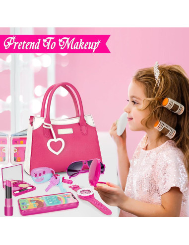 Bolso de Juguete Officygnet para Niña Rosa 22.6x17x7.6cm