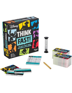 Juego de Trivia Disney Piensa Rápido Ridley's - 240 Cartas 2