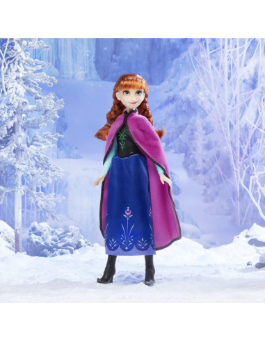 Muñeca de Moda Anna Disney Frozen con Accesorios - 35.6 cm