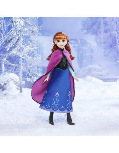 Muñeca de Moda Anna Disney Frozen con Accesorios - 35.6 cm