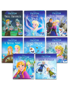 Lector Electrónico Disney Frozen Me Reader + 8 Libros y Stickers 2