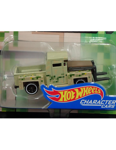 Auto de Personaje Golem de Hierro Hot Wheels Minecraft 1:64