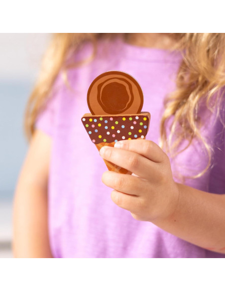 Juego de Rompecabezas Magnético de Helado Melissa & Doug - 16 Piezas