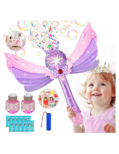 Varita Mágica de Burbuja Hugeway Rosa y Morado 24.9 cm