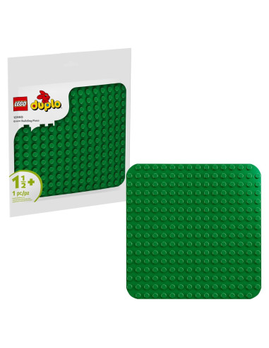 LEGO DUPLO Placa de Construcción Verde 25 cm - Juguete Educativo
