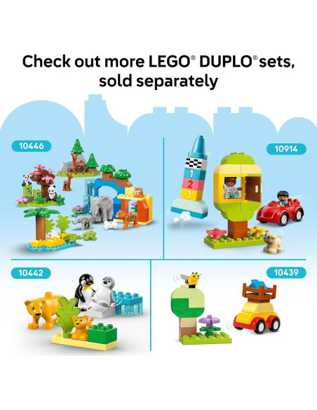 LEGO DUPLO Placa de Construcción Verde 25 cm - Juguete Educativo