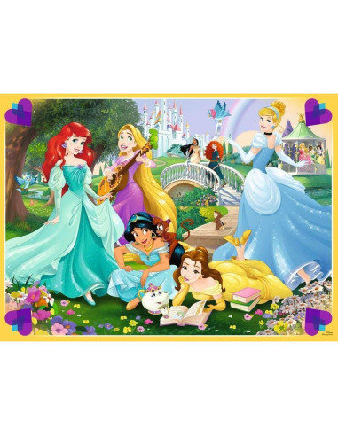 Rompecabezas Ravensburger Princesas Disney 100 Piezas XXL