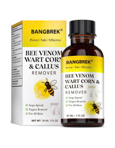 Removedor de Verrugas Veneno de Abeja 30ml - Acción Rápida