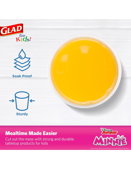 Vasos de Papel Disney Mickey y Amigos 9oz Rosa - 24 Unidades