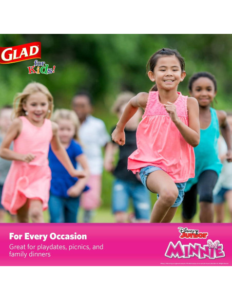 Vasos de Papel Disney Mickey y Amigos 9oz Rosa - 24 Unidades