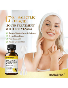 Removedor de Verrugas Veneno de Abeja 30ml - Acción Rápida 2