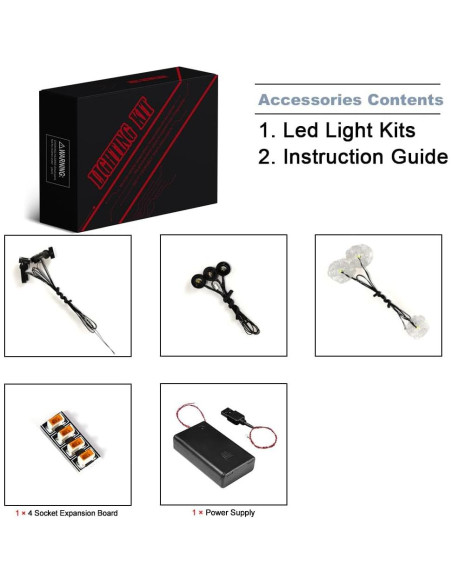 Kit de Iluminación LED BrickBling para Lego 43232 Peter Pan