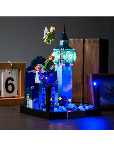 Kit de Iluminación LED BrickBling para Lego 43232 Peter Pan