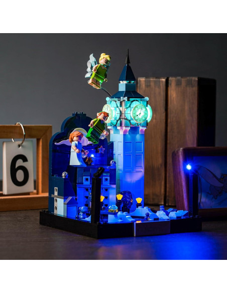 Kit de Iluminación LED BrickBling para Lego 43232 Peter Pan