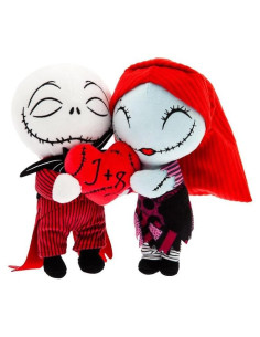 Set de Peluche Disney Jack Skellington y Sally 20 cm