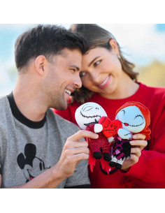 Set de Peluche Disney Jack Skellington y Sally 20 cm 2