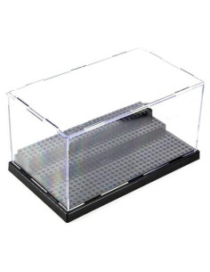 Caja de Exhibición Acrílica WMM para Minifiguras 25.4x15.5cm
