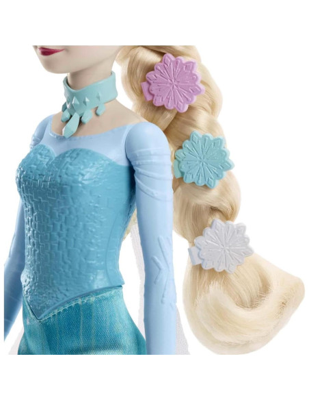 Muñeca de moda Elsa Disney Frozen con accesorios 32.4cm