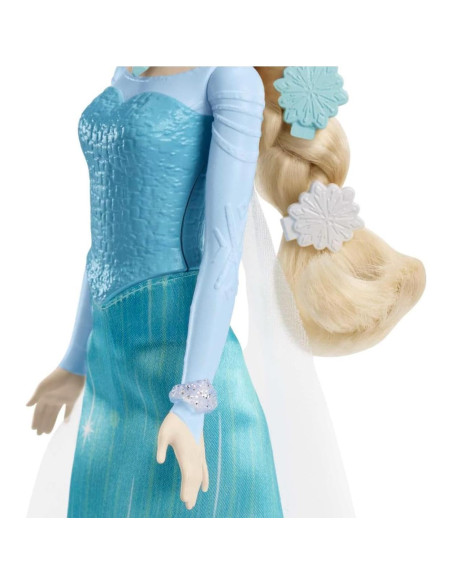 Muñeca de moda Elsa Disney Frozen con accesorios 32.4cm